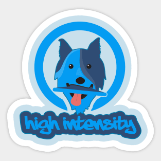 Cute Energetic Dog Sticker